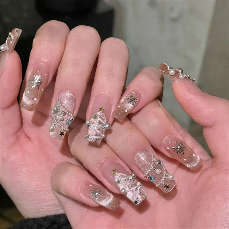 Nail Christmas Pearl Mix Decoration
